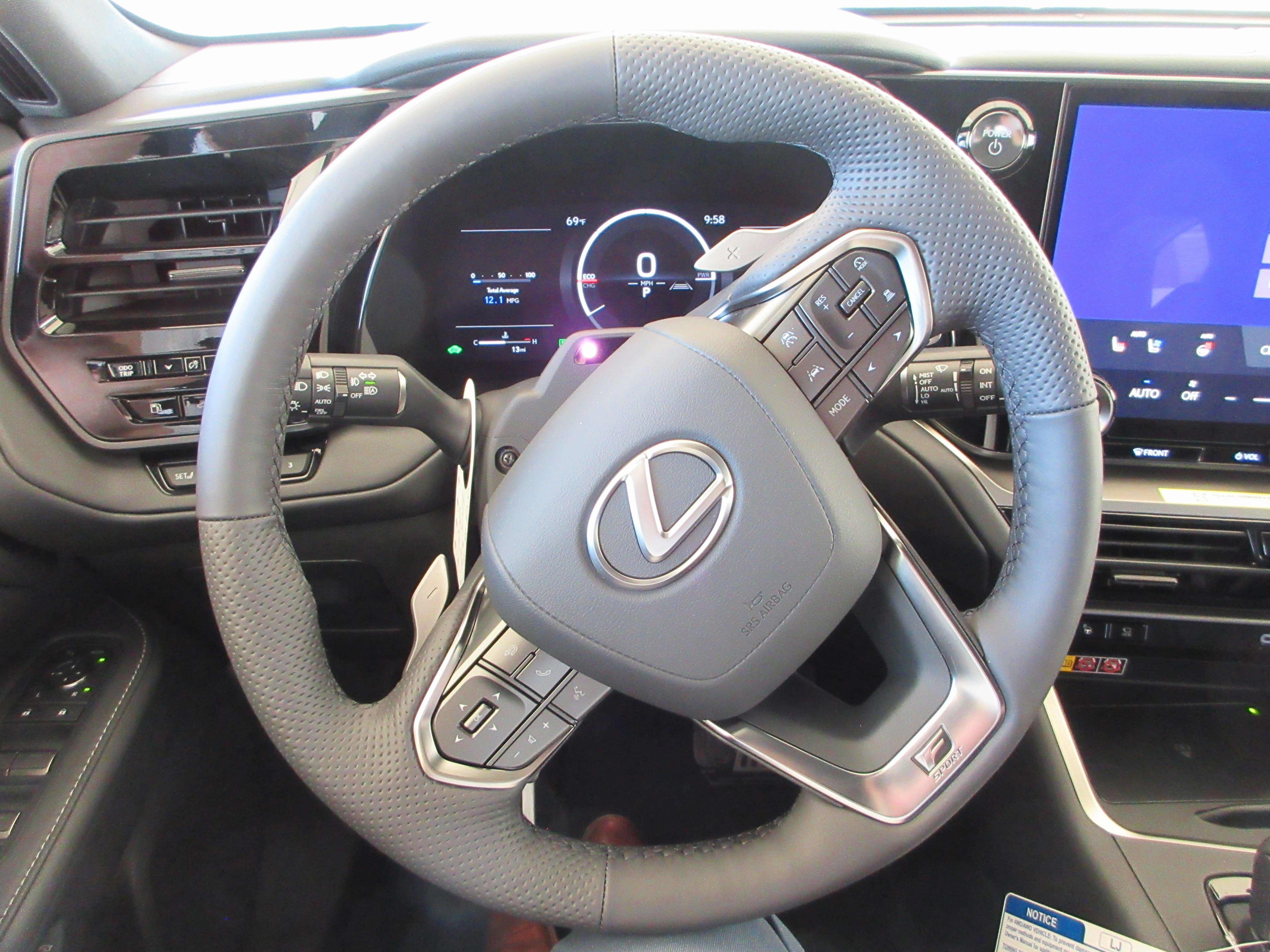 New 2026 Caviar Lexus F SPORT PERFORMANCE PREMIUM AWD image 38