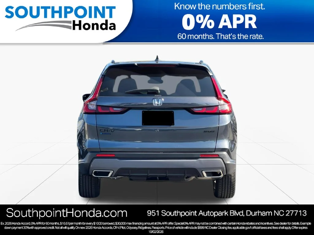 New 2027 Meteorite Gray Metallic Honda Sport image 5