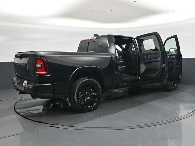 New 2026 Diamond Black Crystal Pearl-Coat Exterior Paint RAM Laramie image 47