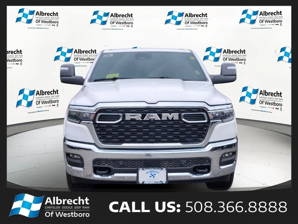 New 2026 Bright White Clear-Coat Exterior Paint RAM Big Horn/Lone Star image 8