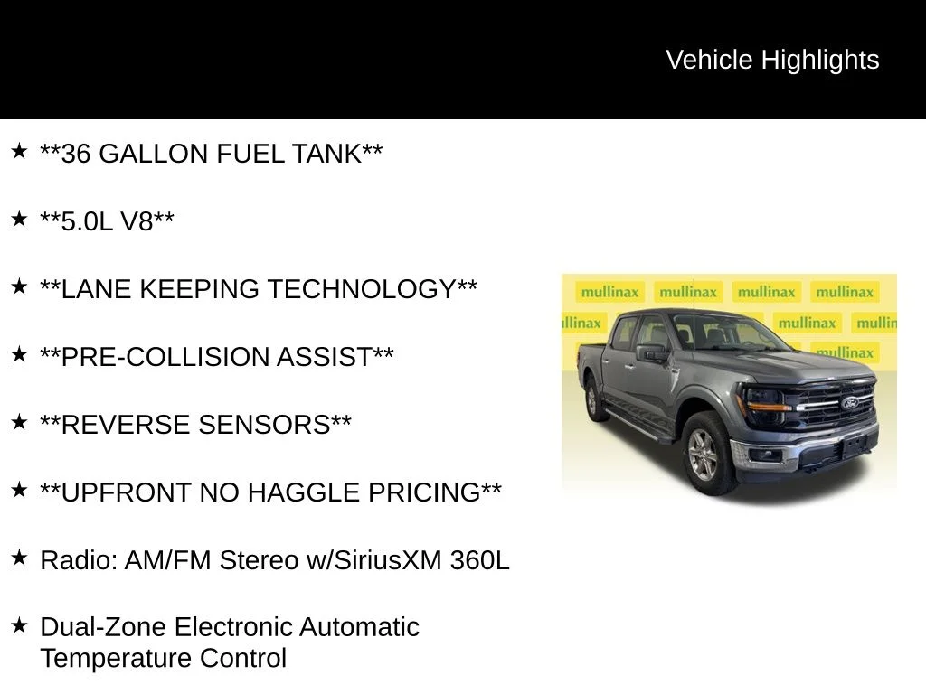 Certified Used 2025 Gray Ford XLT image 13