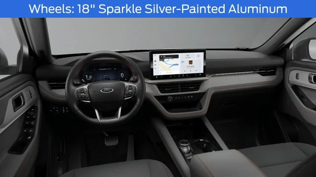 New 2027 Carbonized Gray Metallic Ford Active image 8