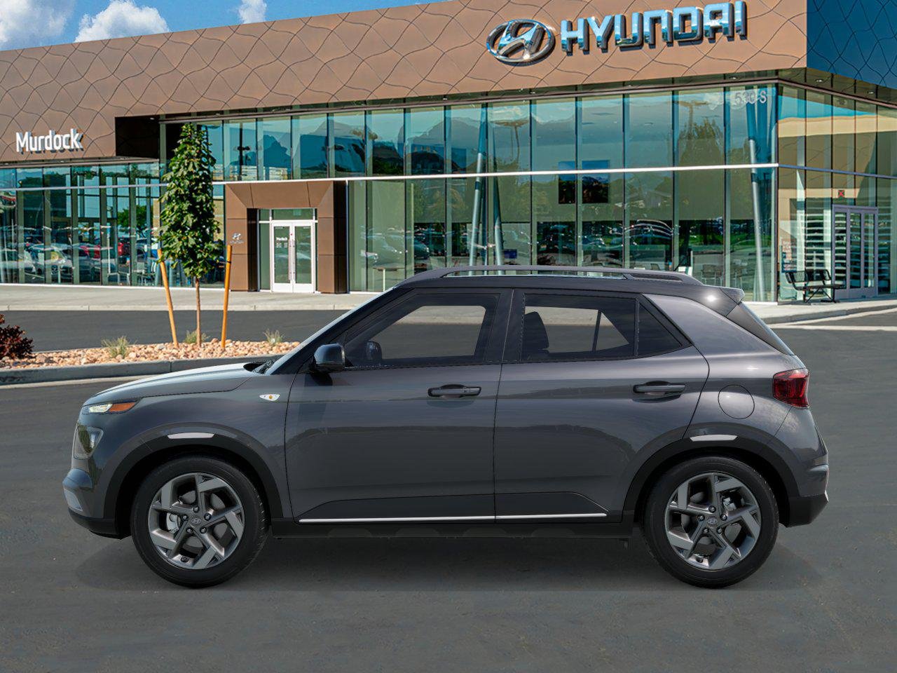 New 2026 Ecotronic Gray w/Black Roof Hyundai SEL w/Two-Tone Roof image 3