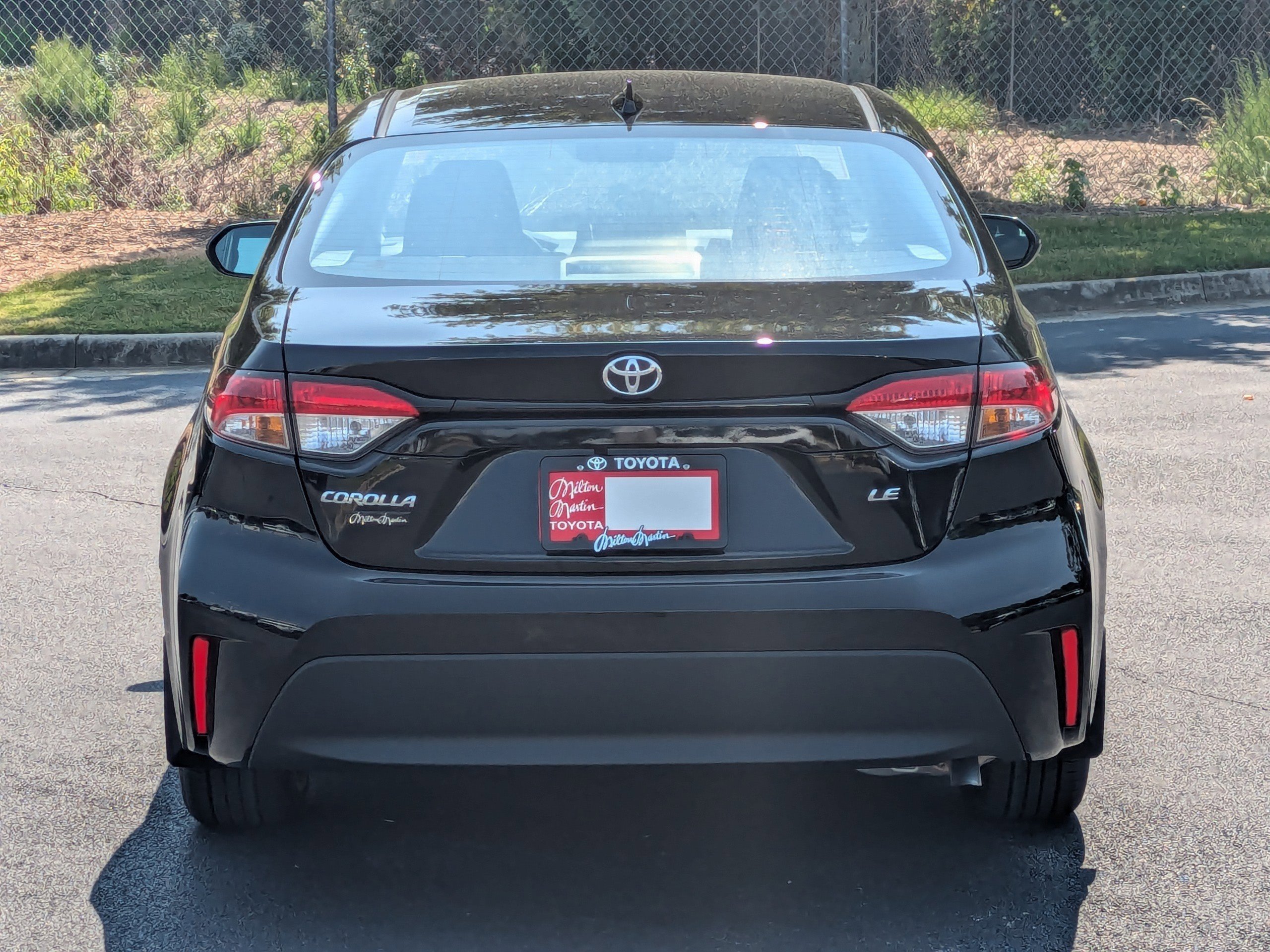 New 2026 Black Toyota LE image 5