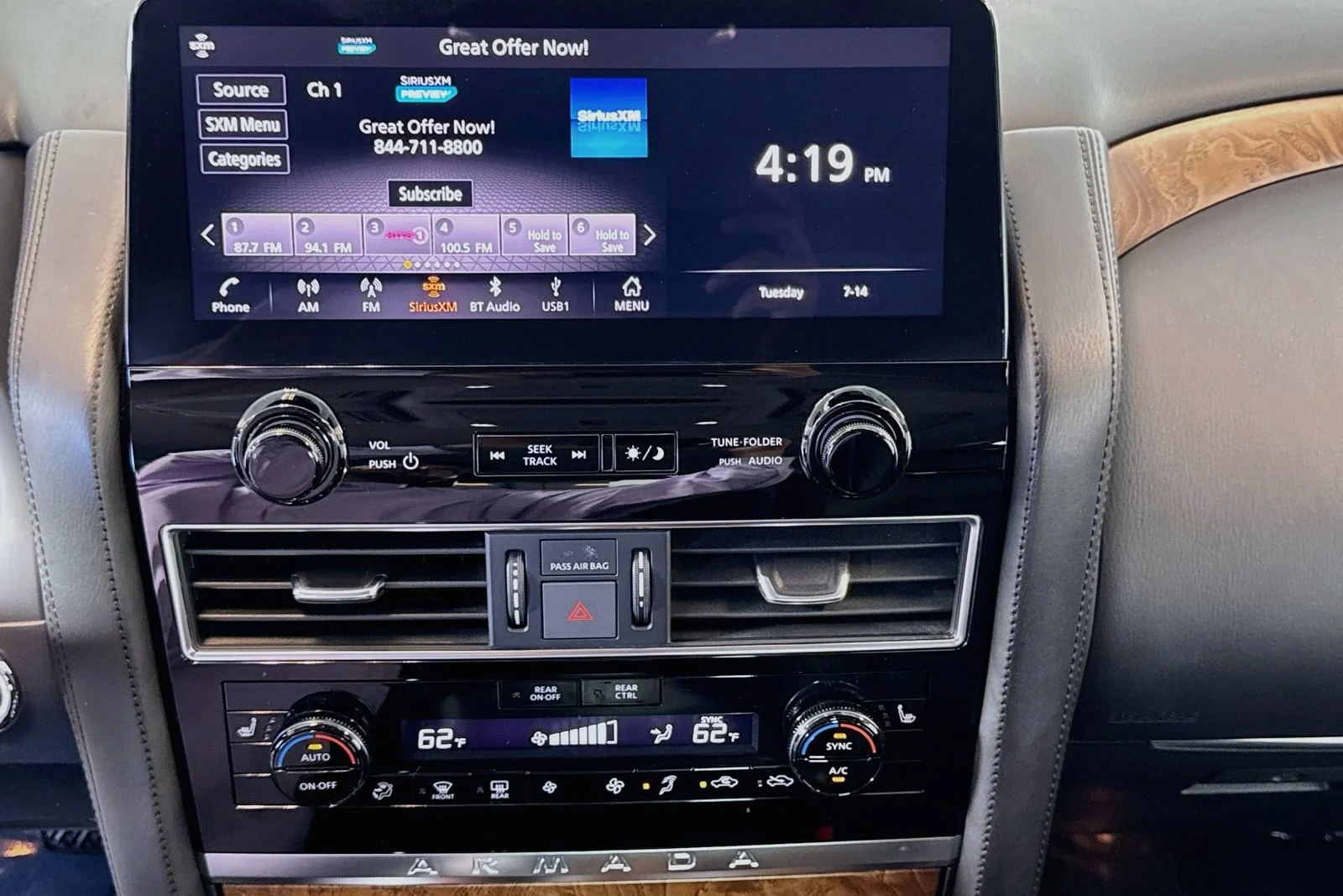 Used 2024 Hermosa Blue Pearl Nissan SL image 15