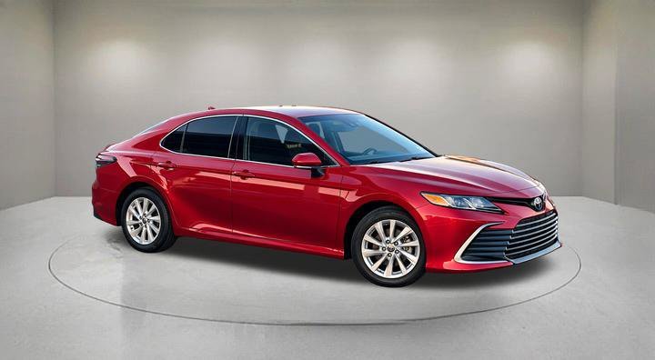 Used 2023 Red Toyota LE image 1