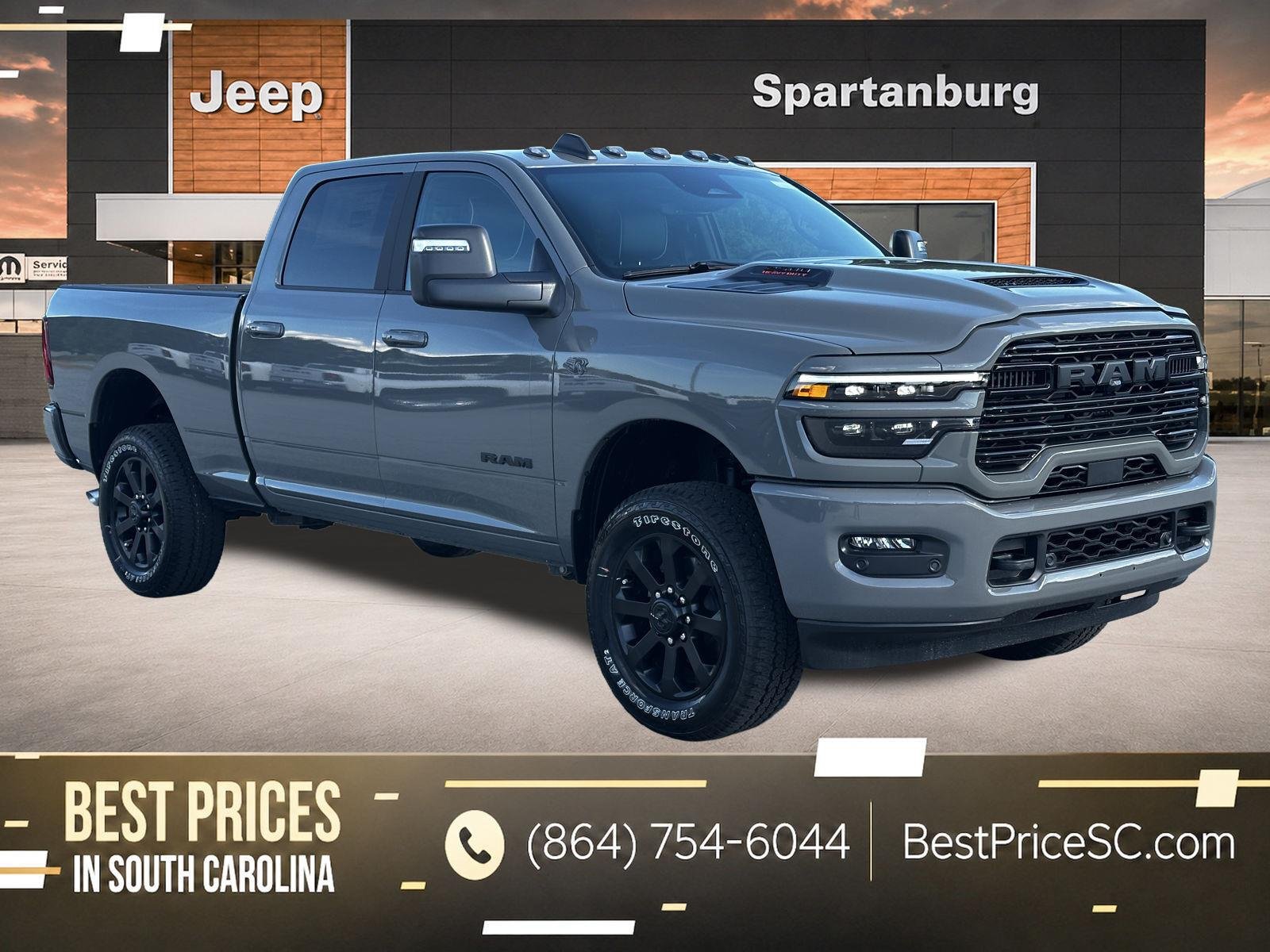 New 2027 Ceramic Gray Clearcoat RAM Laramie image 1