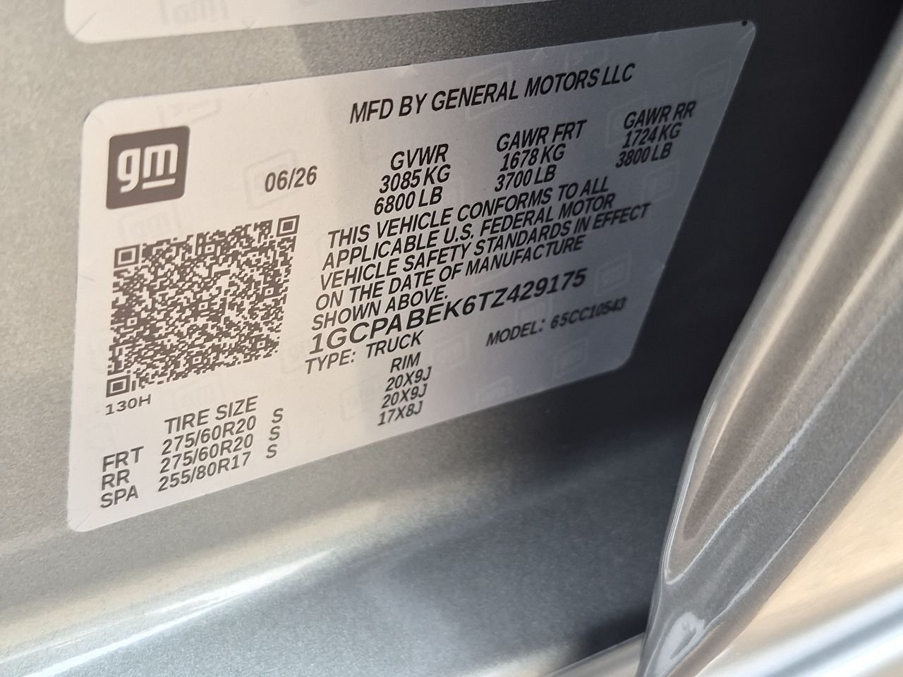 New 2026 Sterling Gray Metallic Chevrolet Custom image 34
