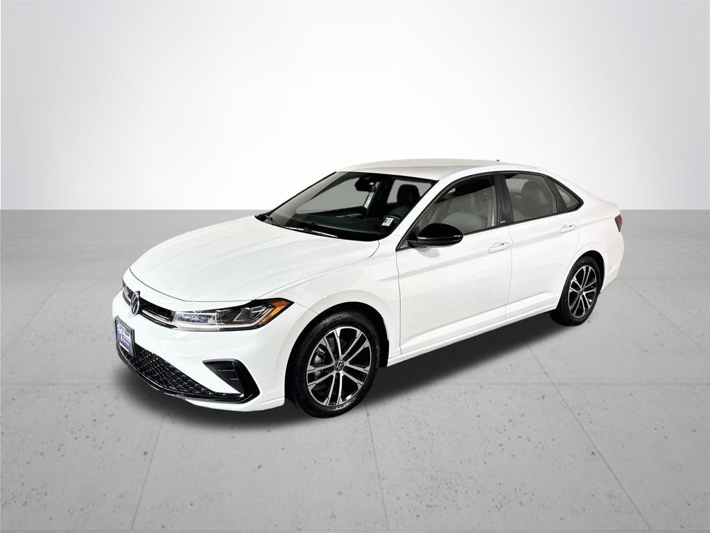 Certified Used 2025 Pure White Volkswagen 1.5T Sport image 2