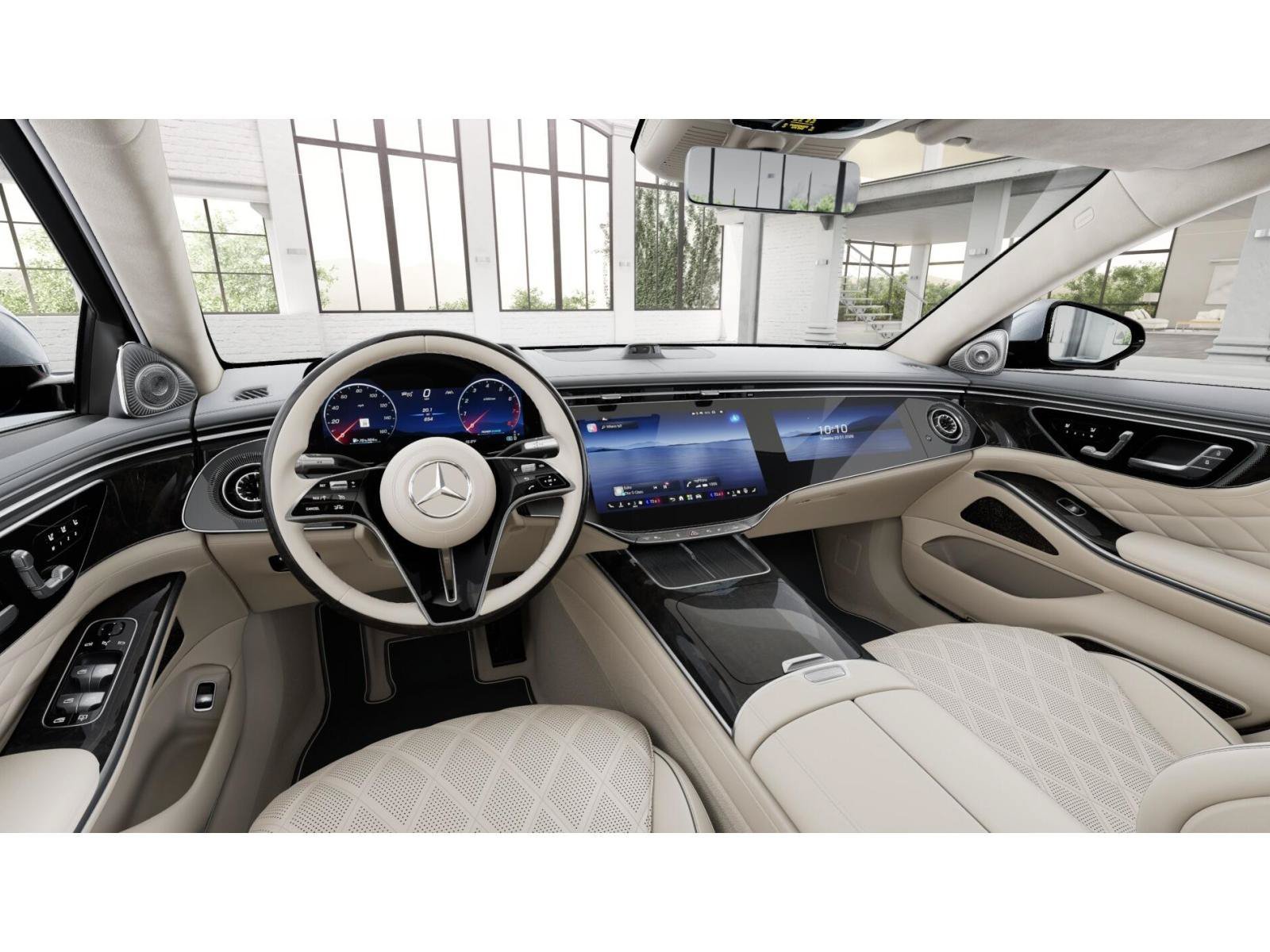 New 2027 Cirrus Silver Metallic Mercedes-Benz S 580 4MATIC® Sedan image 3