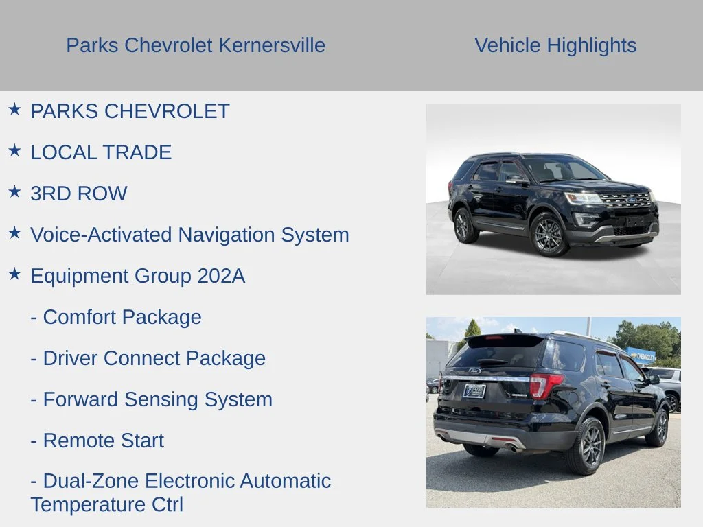 Used 2016 Black Ford XLT image 6