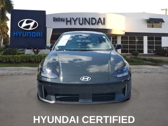 Certified 2023 Hyundai IONIQ 6 SEL with VIN KMHM34AA3PA026633 for sale in Delray Beach, FL