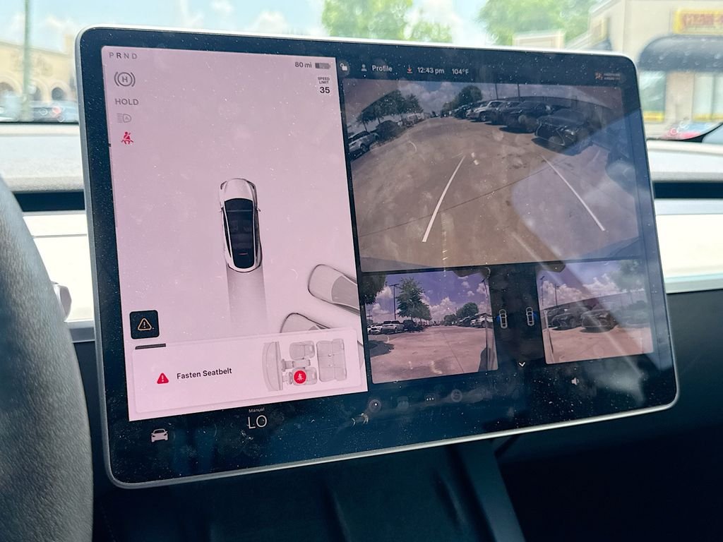 Used 2021 Pearl White Multi-Coat Tesla Performance image 24