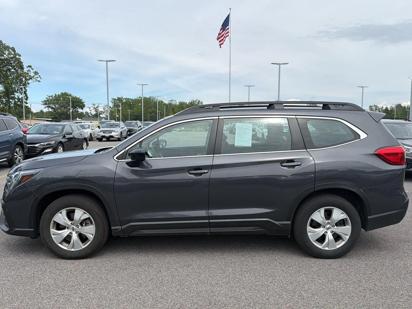 Used 2024 Magnetite Gray Metallic Subaru Base image 7