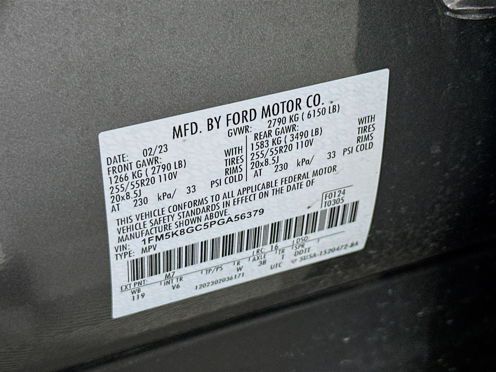 Used 2023 Gray Metallic Ford ST image 32