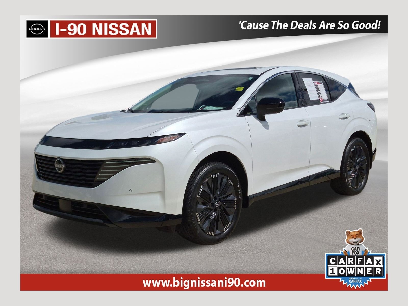 Certified Used 2026 White Pearl Nissan Platinum image 1