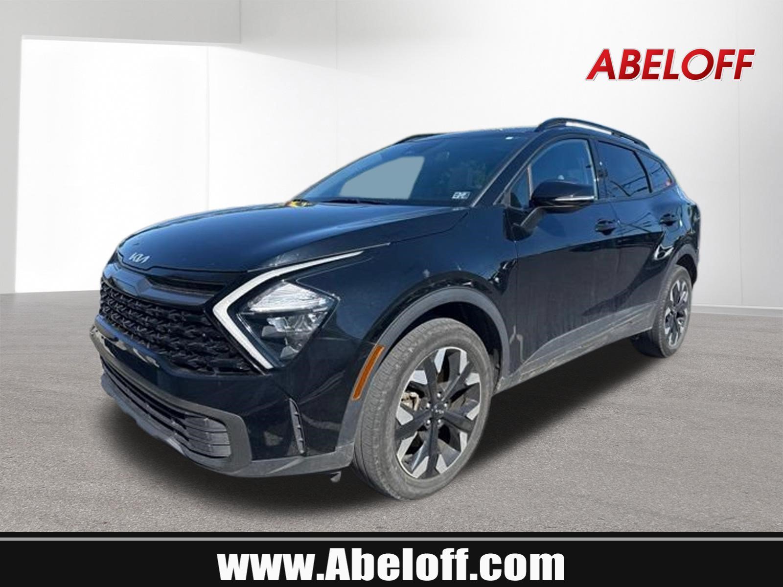 Used 2023 Ebony Black Kia X-Line image 1