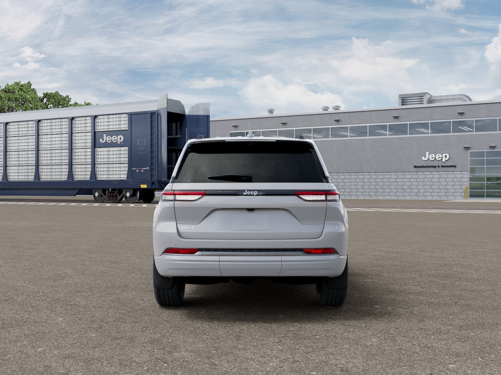 New 2026 Bright White Clear-Coat Exterior Paint Jeep Limited Reserve image 33