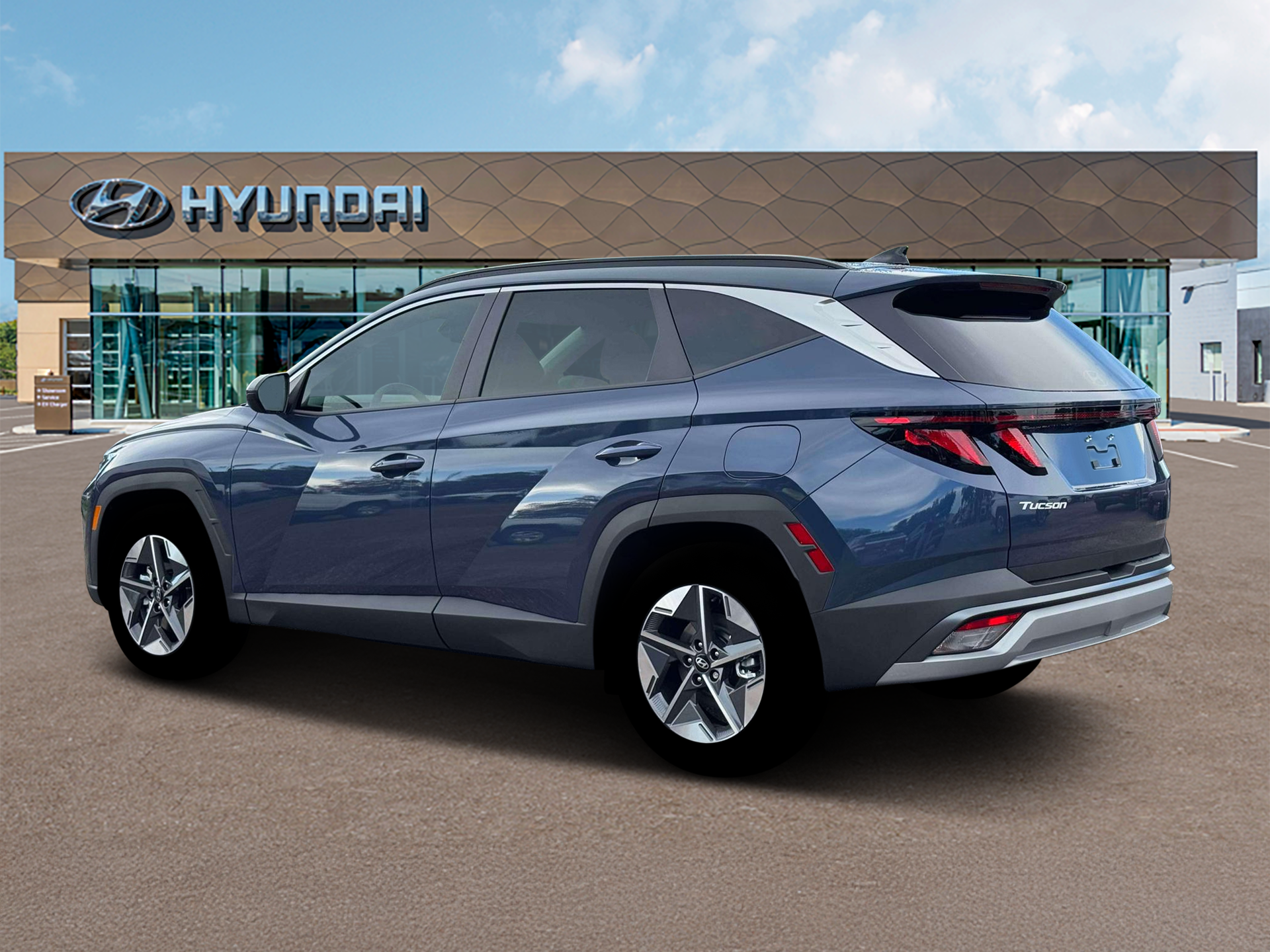New 2026 Blue Hyundai SEL FWD image 4
