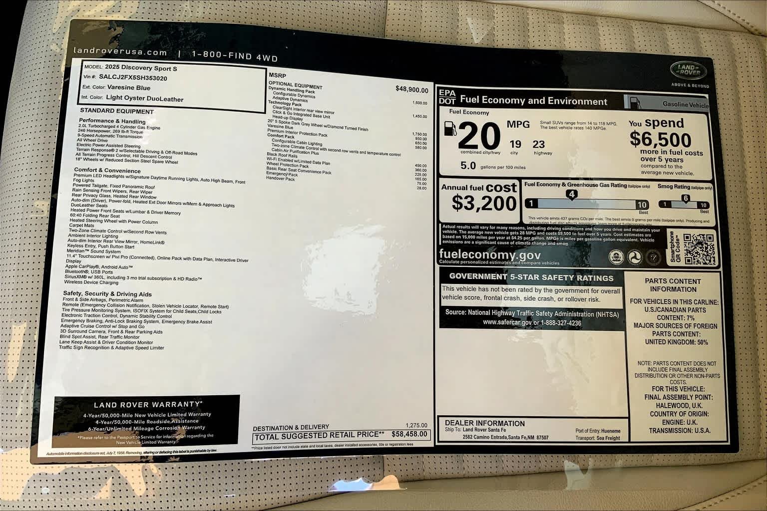 2025 Land Rover Discovery Sport S - Photo 21