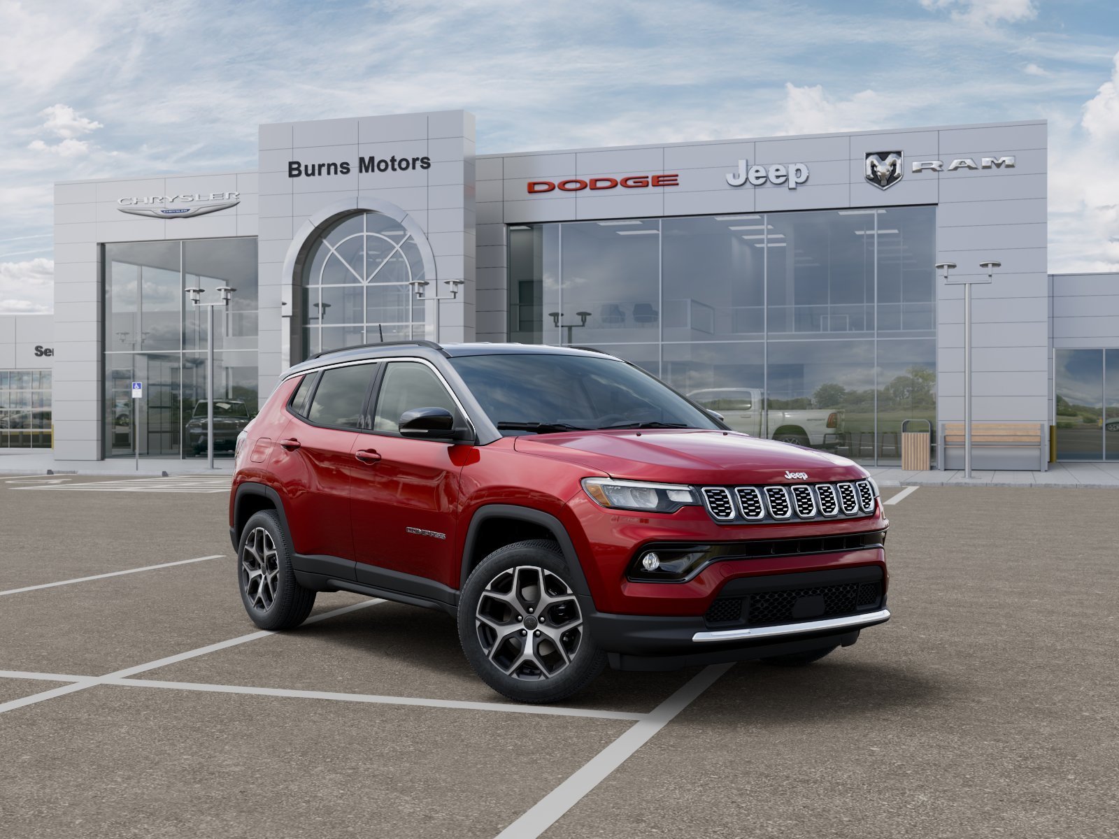 New 2026 Red Hot Pearl-Coat Exterior Paint Jeep Limited image 31