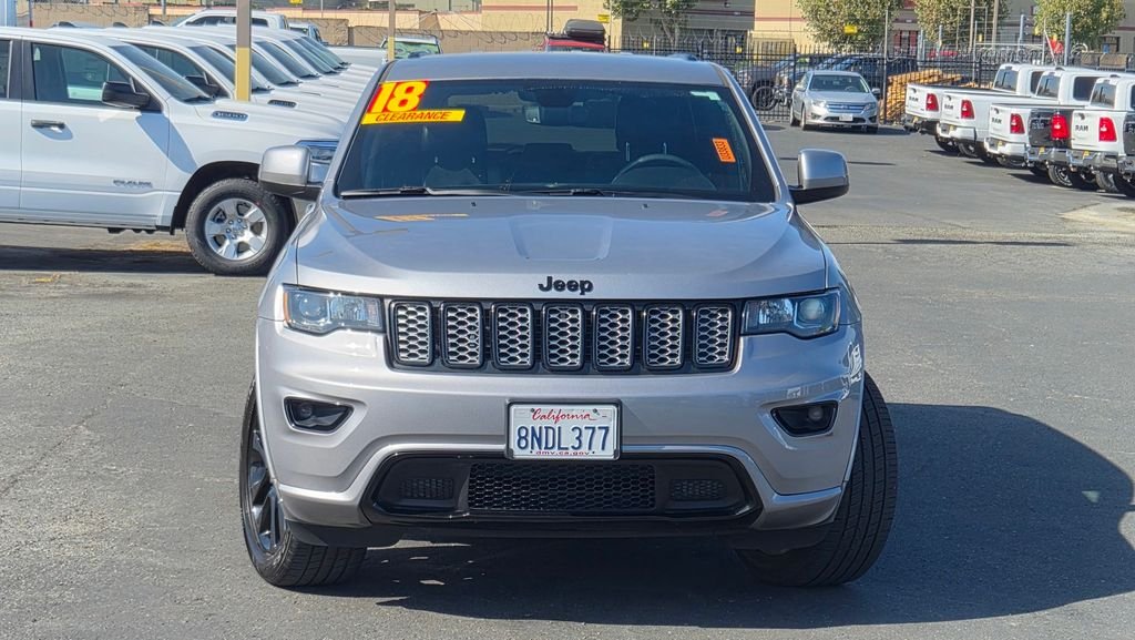 Certified Used 2018 Silver Jeep Altitude image 2