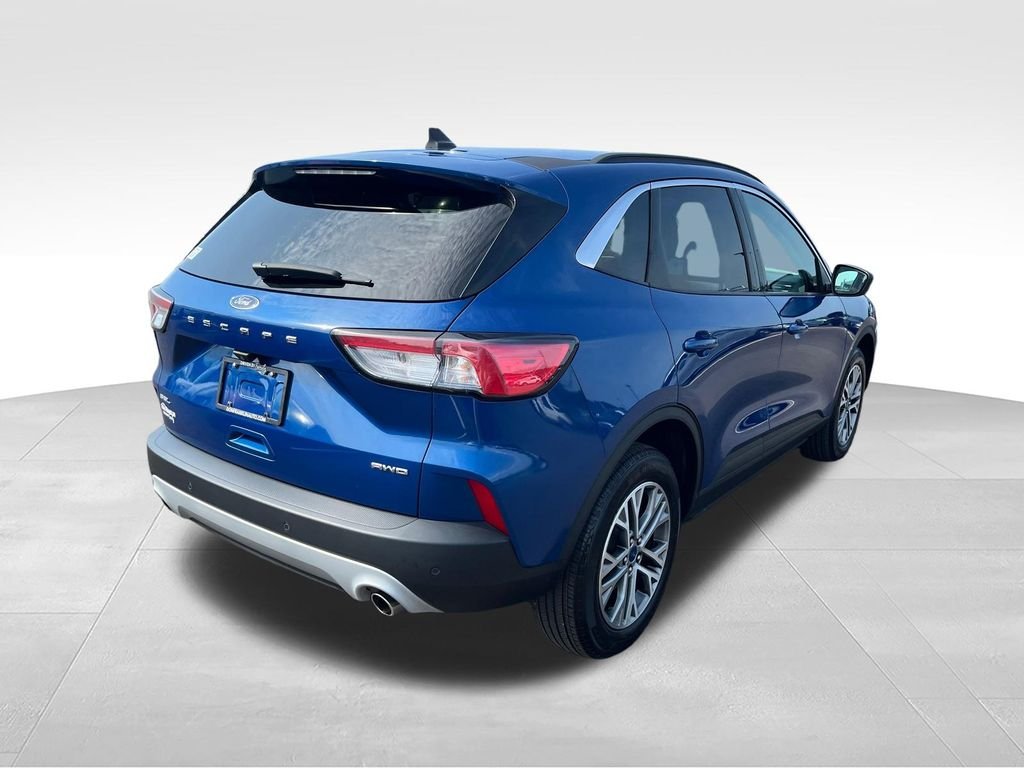 Used 2022 Blue Ford SEL image 5