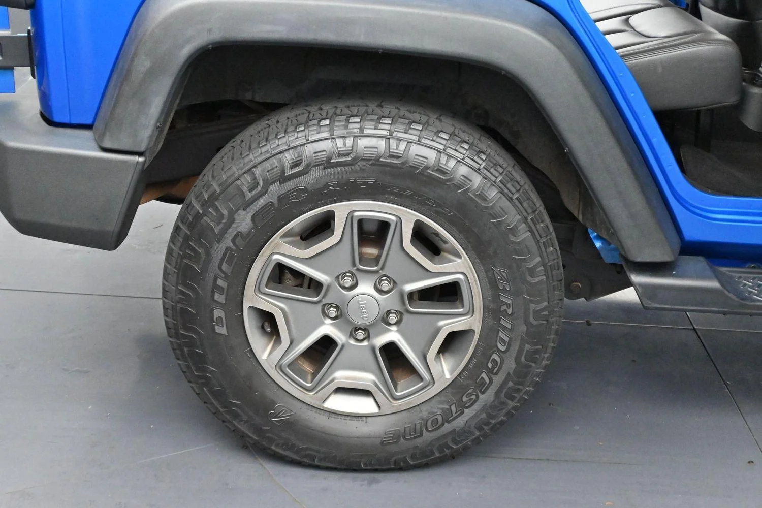 Used 2016 Hydro Blue Pearl Jeep Rubicon image 29