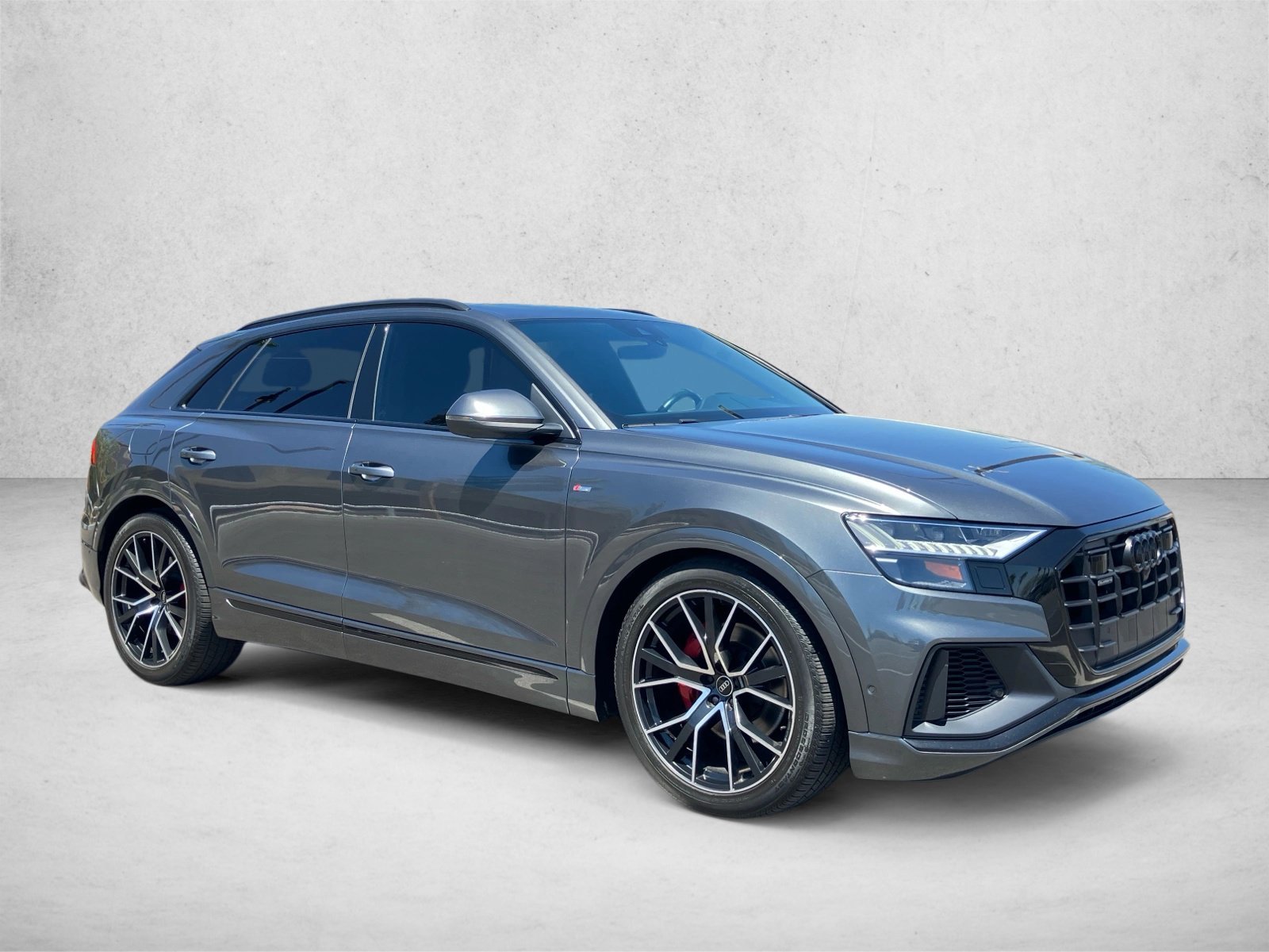 Used 2021 Daytona Gray Pearl Effect Audi Prestige image 3