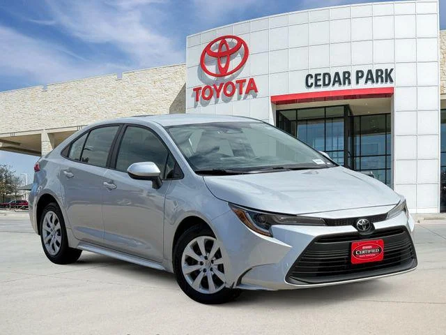 Certified Used 2024 SILVER ME. Toyota LE image 1