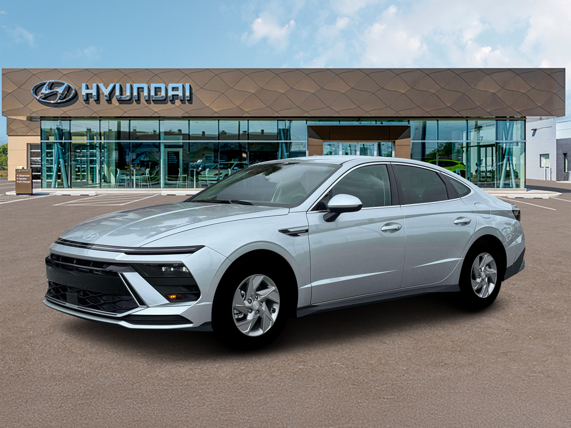 New 2026 Silver Hyundai SE image 2