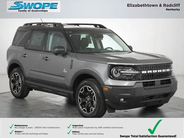 New 2025 Carbonized Gray Metallic Ford Outer Banks® image 34