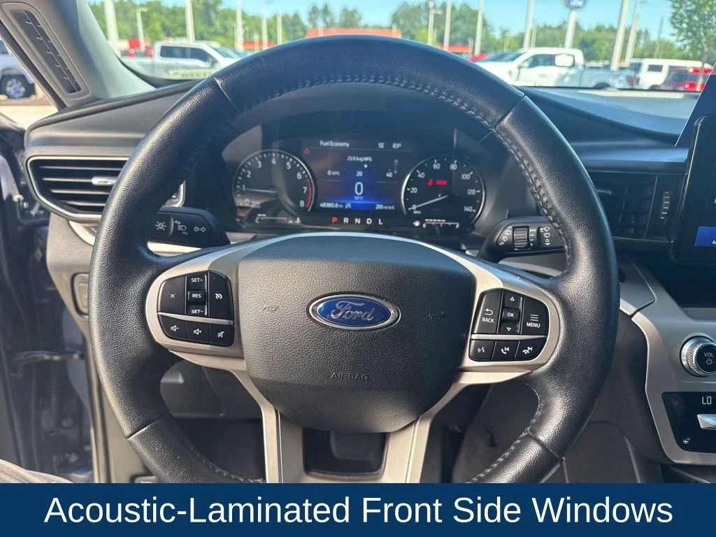 Certified Used 2021 Infinite Blue Metallic Tinted Clearcoat Ford XLT image 19