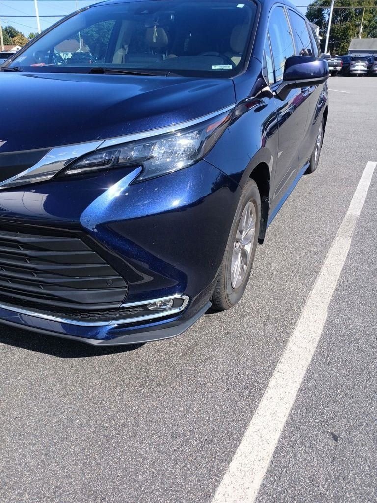 Used 2024 Blue Toyota XLE image 1