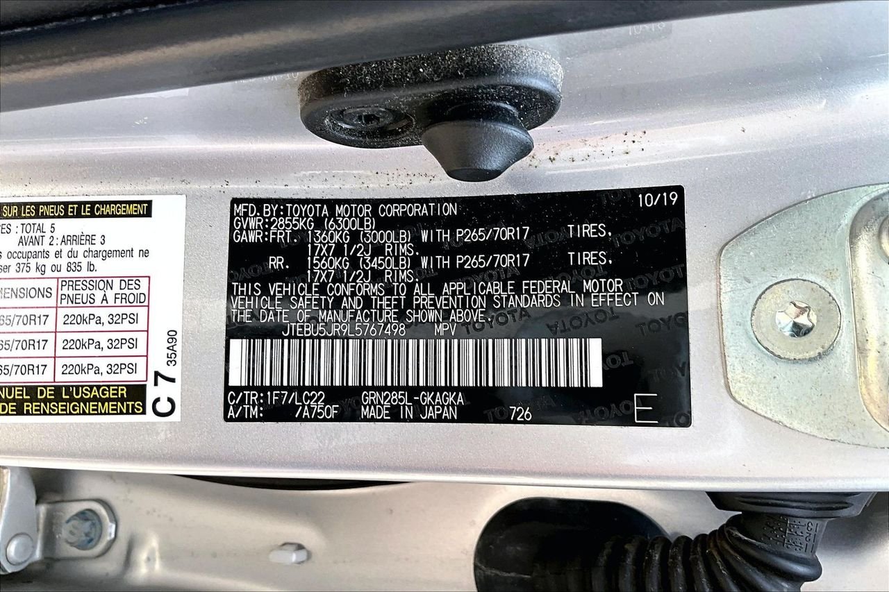 Used 2020 Silver Toyota TRD Off-Road Premium image 16