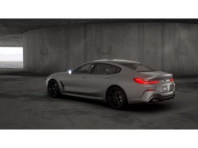 New 2026 Frozen Pure Grey Metallic BMW 840i image 2