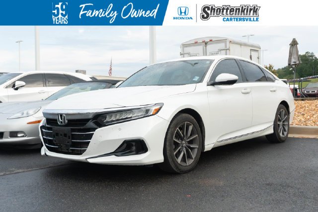 Used 2021 White Honda EX-L image 1