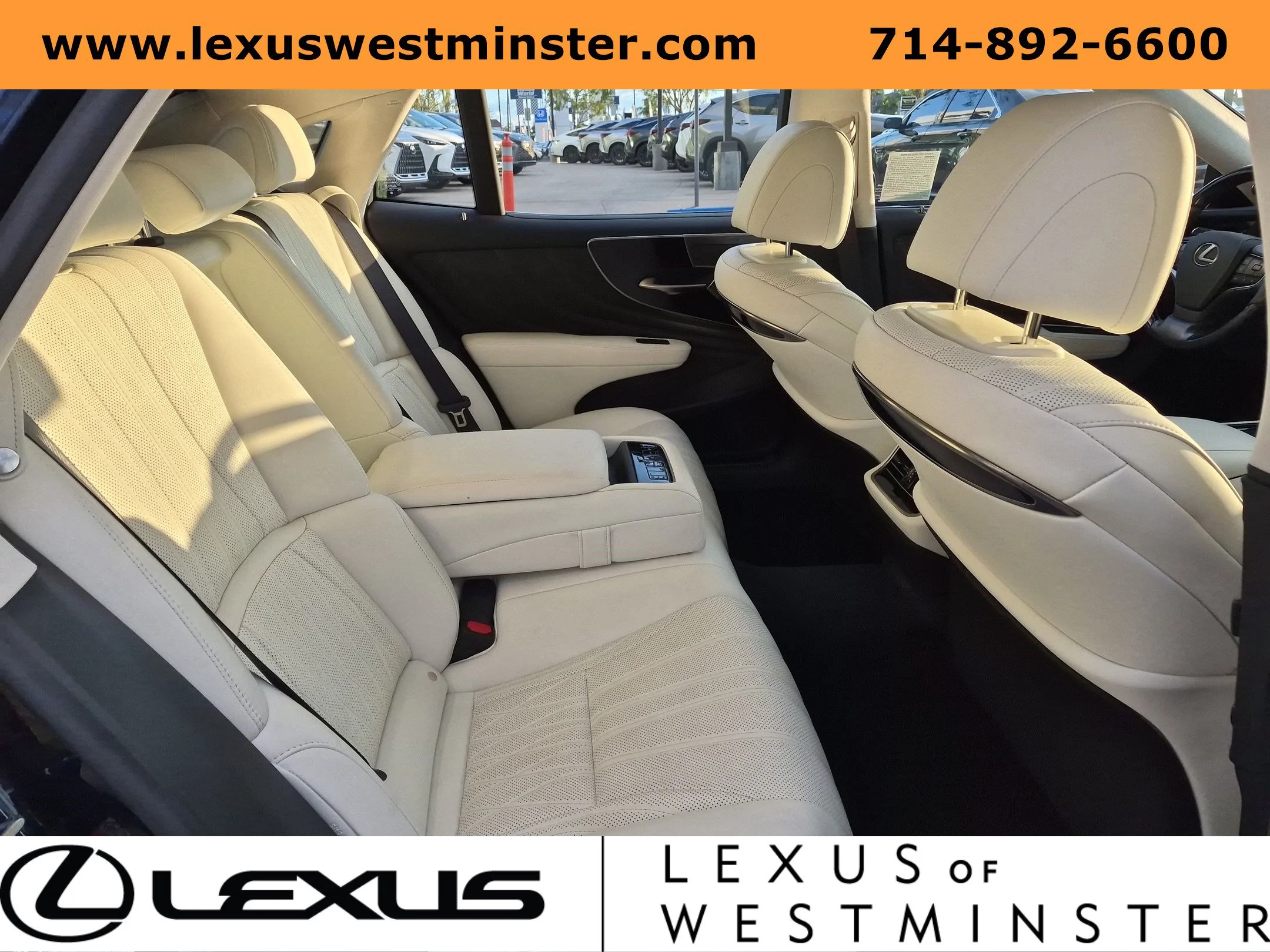 Certified Used 2021 Blue Lexus LS 500 image 7