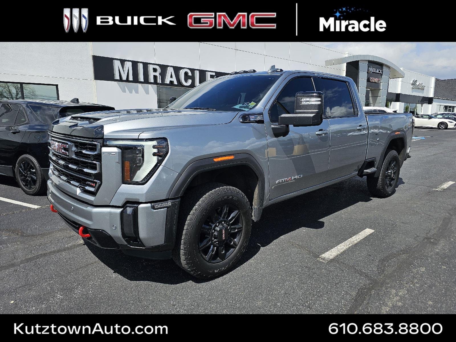 Used 2024 Sterling Metallic GMC AT4 image 1