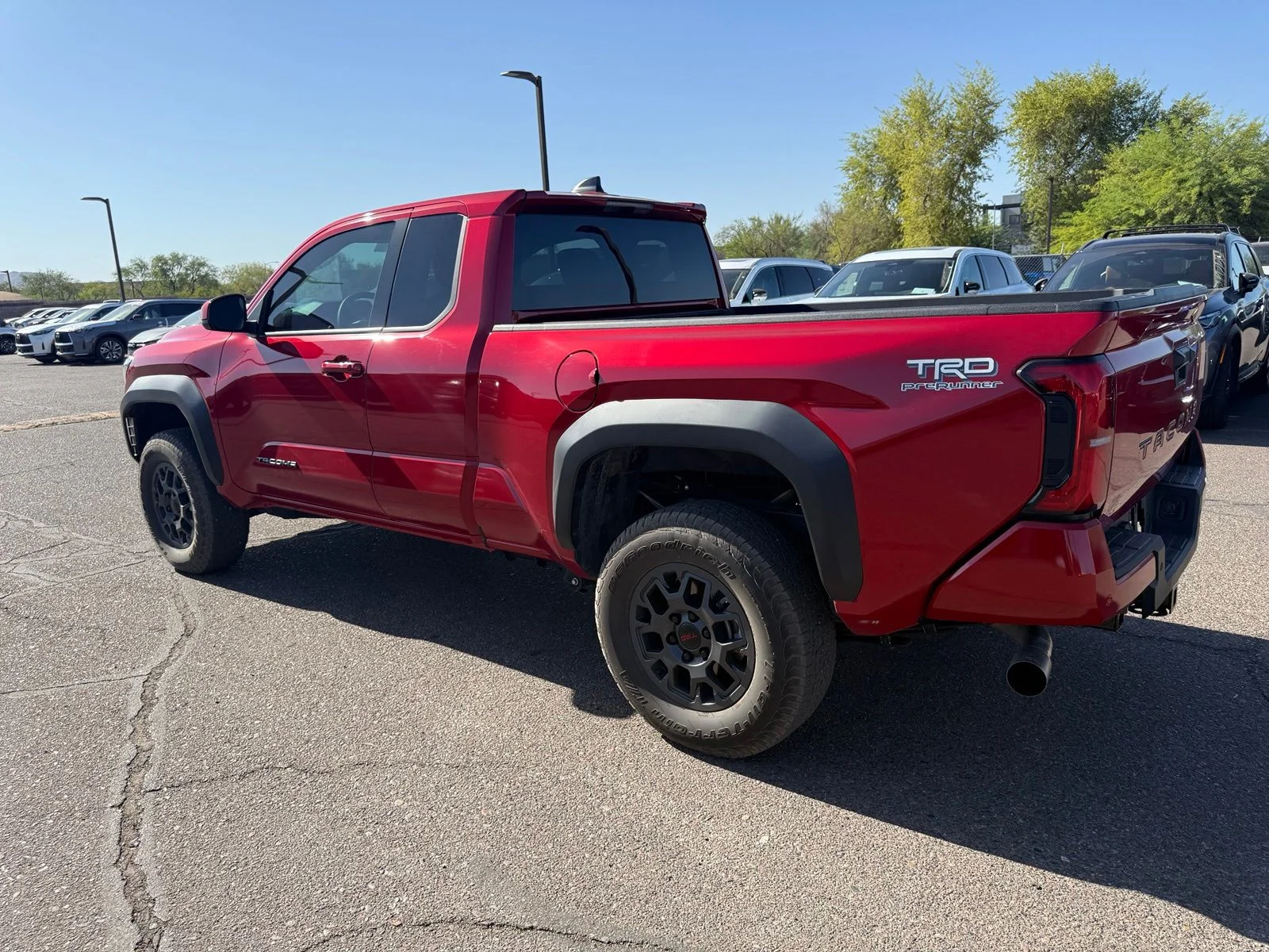 Used 2025 Supersonic Red Toyota Prerunner image 6