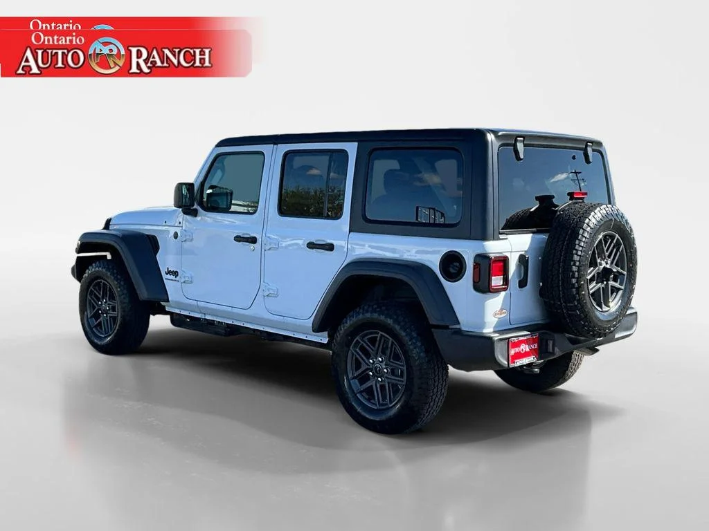 New 2026 Bright White Clearcoat Jeep Sport image 3