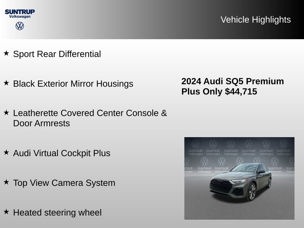 Used 2024 Gray Audi Premium Plus image 24