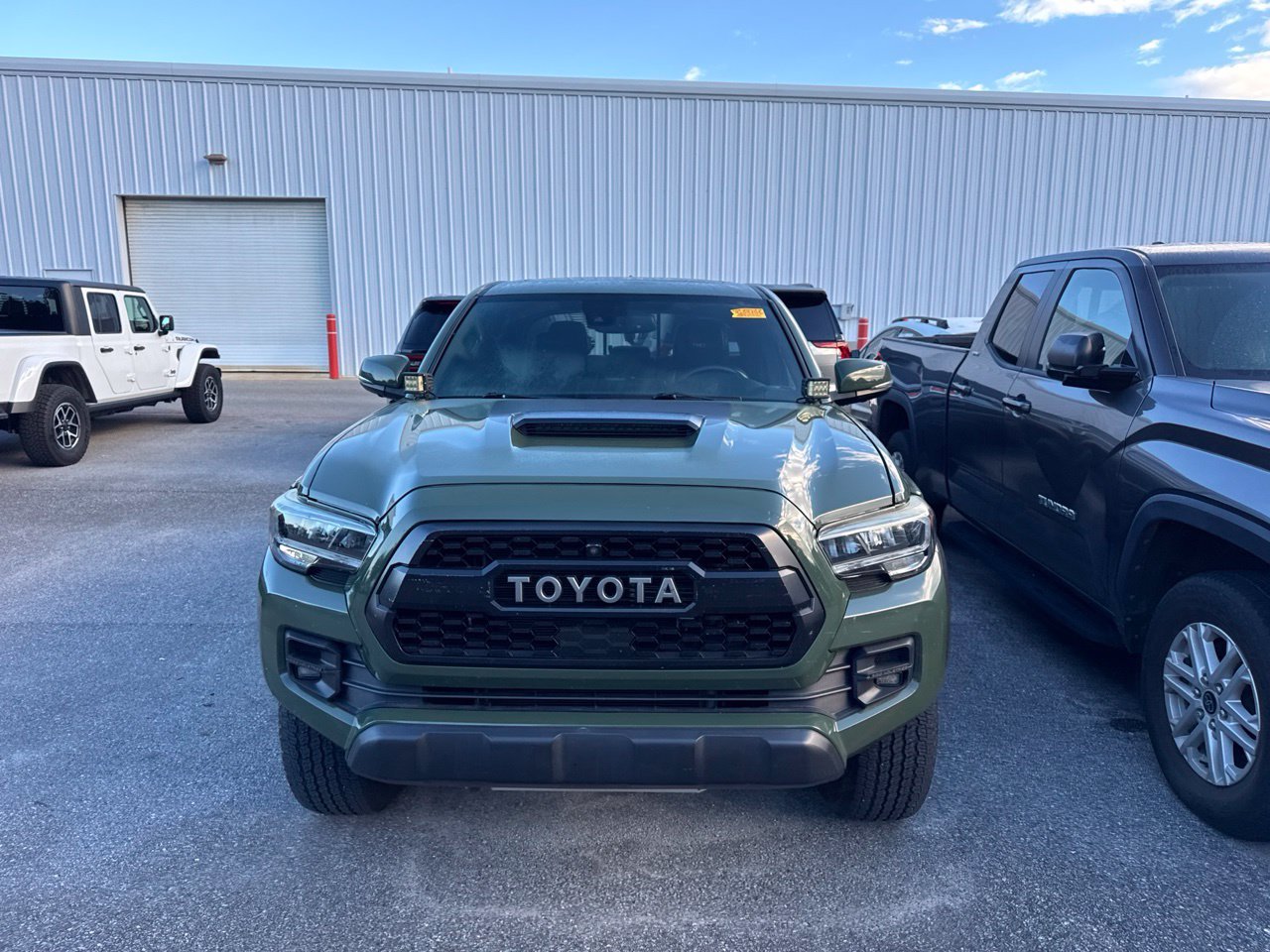 Used 2020 Green Toyota TRD Pro image 2