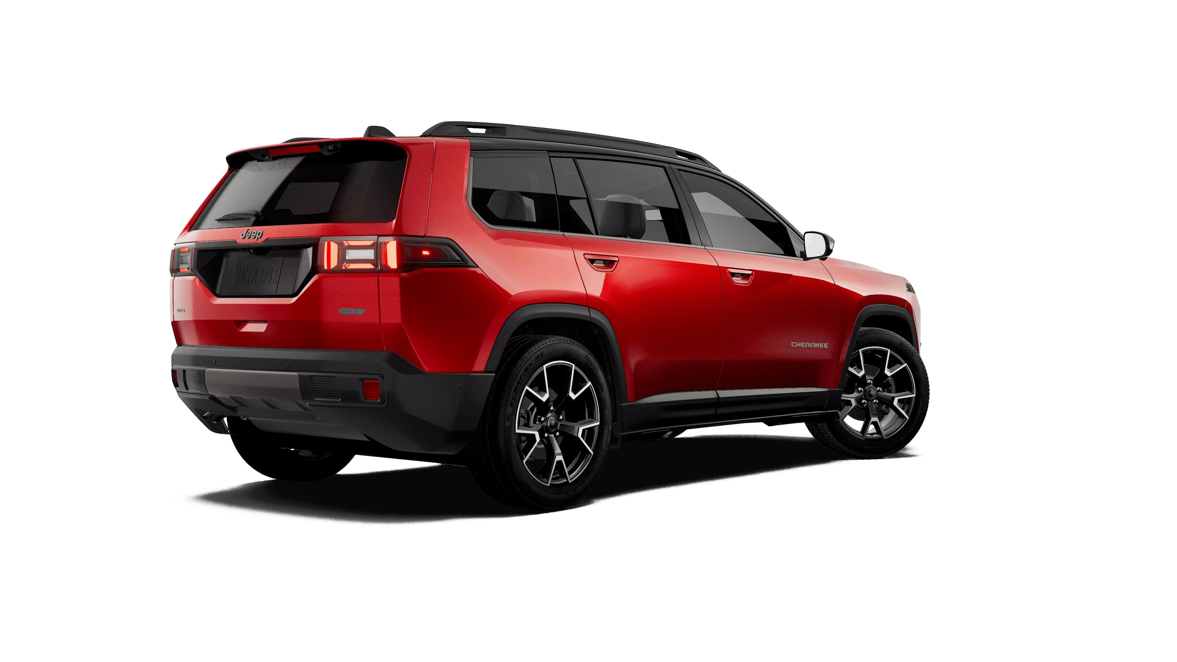 New 2027 Red Hot Pearl-Coat Paint Jeep Overland image 2