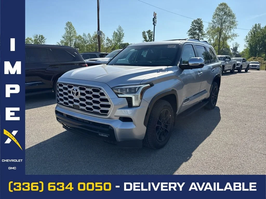 Celestial Silver 2026 Toyota Sequoia 1794 Edition 4WD SUV / Crossover Four-Wheel Drive