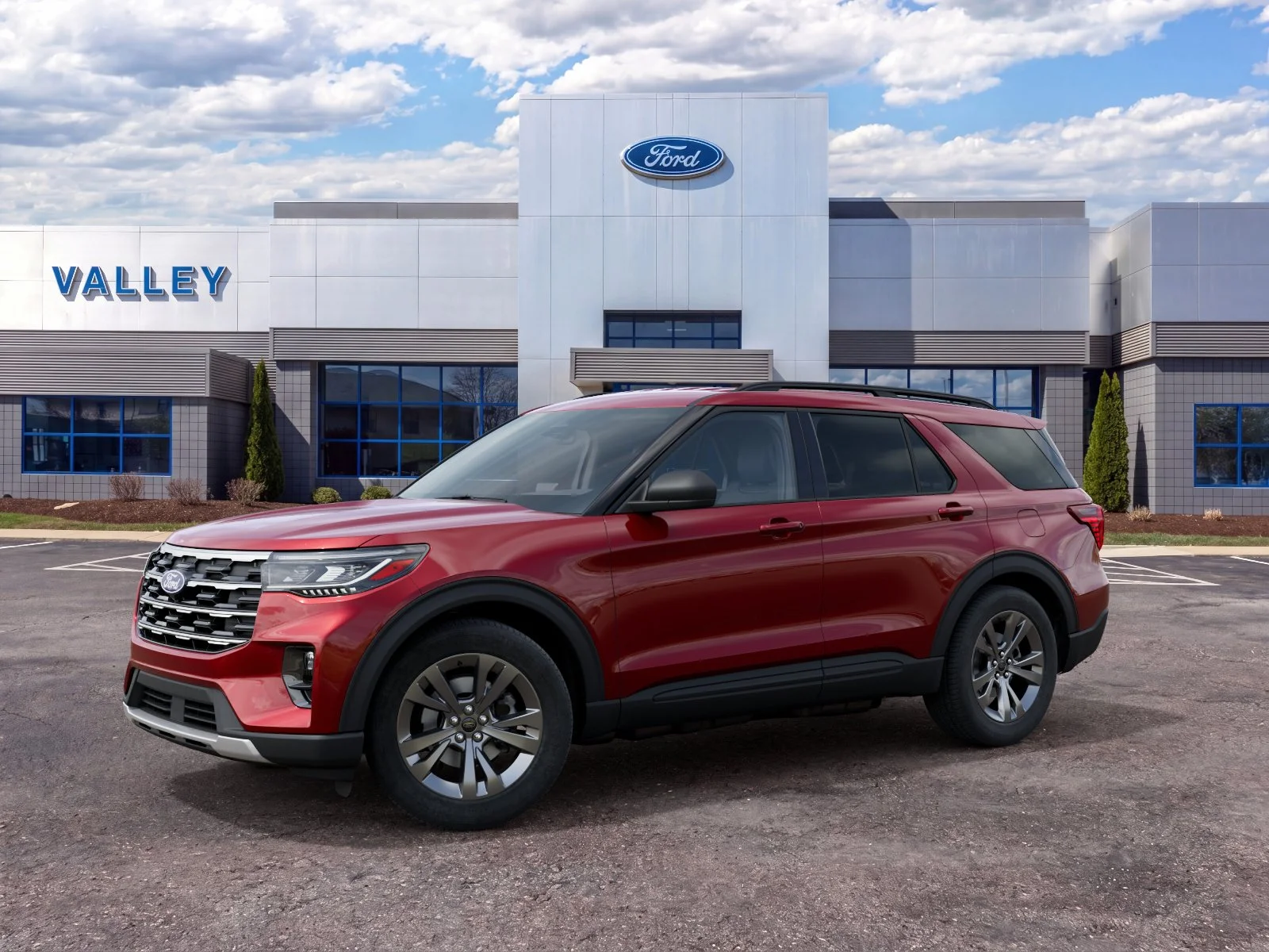 New 2027 Ruby Red Metallic Tinted Clearcoat Ford Active image 55