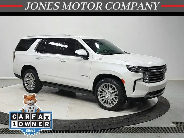 Used 2023 Iridescent Pearl Tricoat Chevrolet High Country image 1