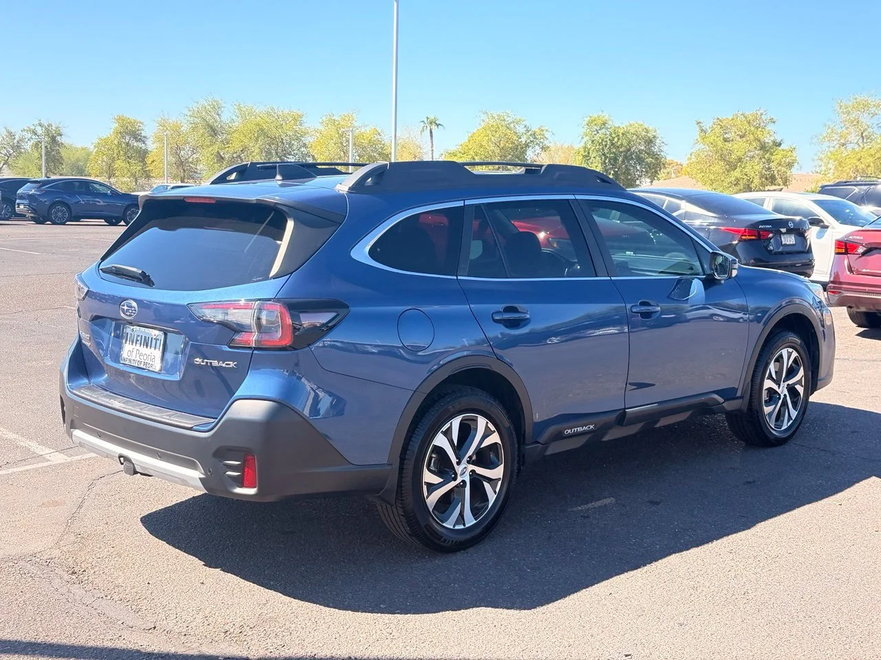 Used 2021 Abyss Blue Pearl Subaru Limited image 6