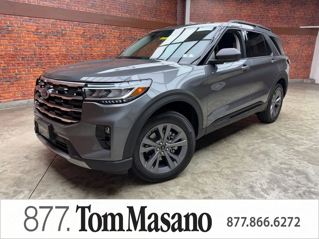 New 2026 Carbonized Gray Metallic Ford Active image 1