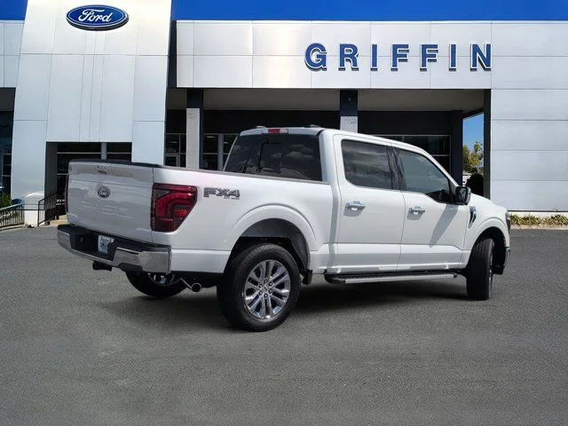 New 2026 Star White Metallic Tri-Coat Ford Lariat® image 4